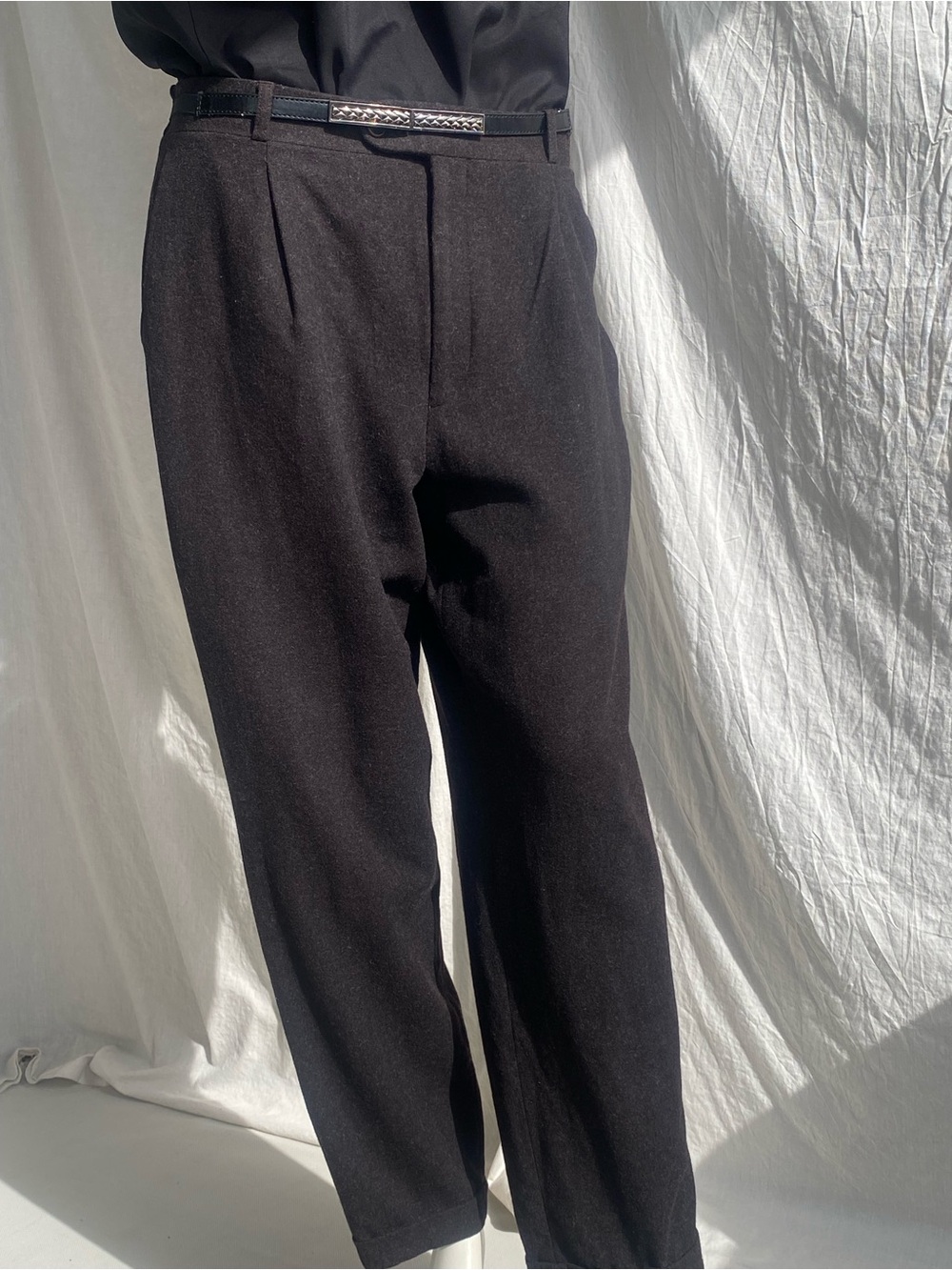 Vintage Givenchy Wool Pleated Men’s Trousers Unisex